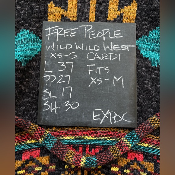 Free People Wild Wild West Cardigan - Picture 7 of 16